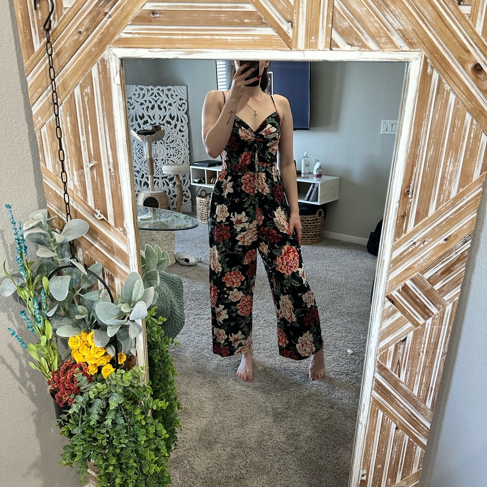 Floral Jumpsuit